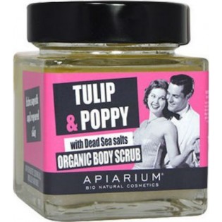 Apiarium Tulip & Poppy Organic Body Scrub 410gr