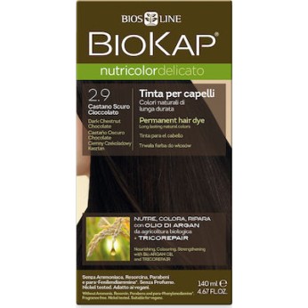 Biosline Biokap Nutricolor Delicato 2.90 Dark Chestnut Chocolate (Καστανό Σκούρο Σοκολατί)