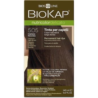 Biosline Biokap Nutricolor Delicato 5.05 Chestnut Light Brown (Καστανό Ανοιχτό)
