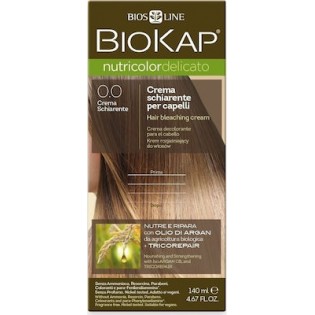 BiosLine BioKap Nutricolor Delicato Βαφή Μαλλιών No 0.0 Ξανθιστική Κρέμα 140ml