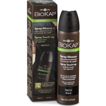 Biosline Biokap Σπρέι Για Την Κάλυψη Της Ρίζας Μαύρο 75ml