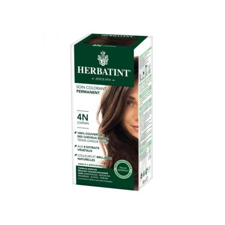 Herbatint 4N Καστανό Βαφές Μαλλιών 