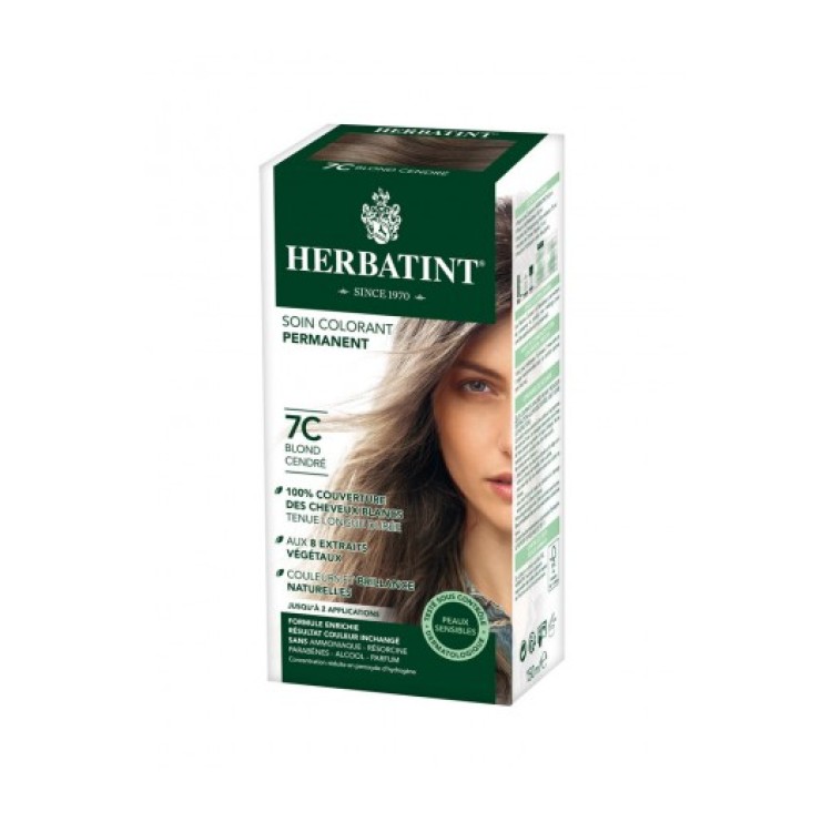 Herbatint 7C Ξανθό Σταχτί Βαφές Μαλλιών 