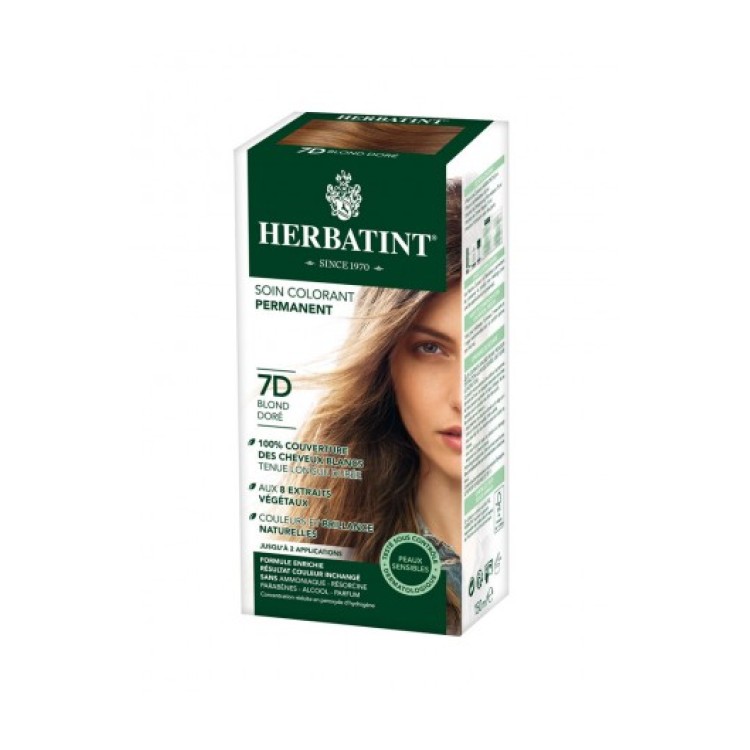 Herbatint 7D Ξανθό Χρυσαφί Βαφές Μαλλιών 