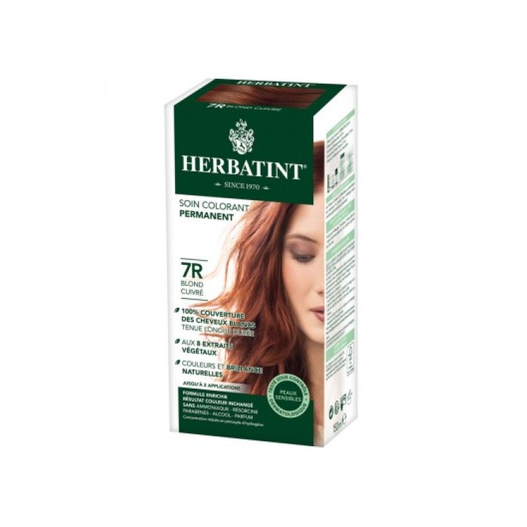 Herbatint 7R Ξανθό Χάλκινο Βαφές Μαλλιών 