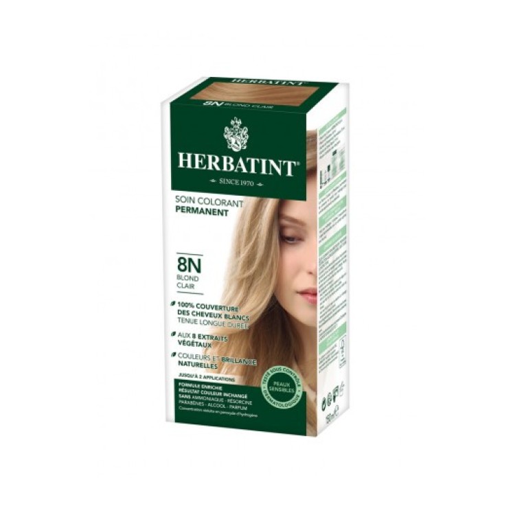 Herbatint 8N Ξανθό Ανοικτό Βαφές Μαλλιών 