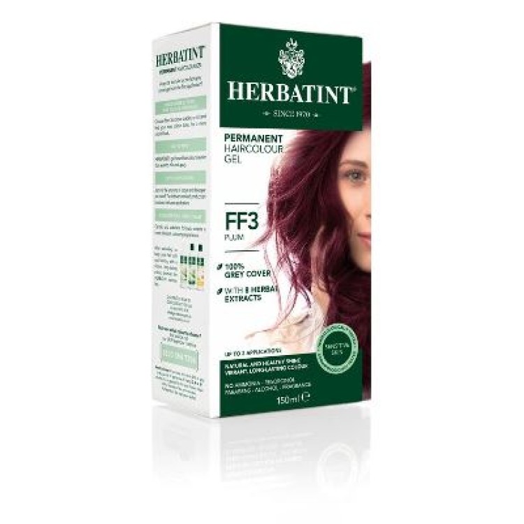 Herbatint Flash Fashion FF3 Δαμασκηνί Βαφές Μαλλιών 
