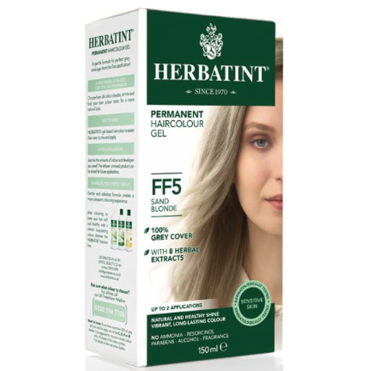 Herbatint Flash Fashion FF5 Ξανθό της Άμμου Βαφές Μαλλιών 