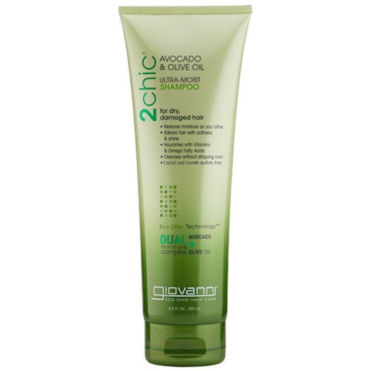 Giovanni 2Chic Avocado & Olive Oil Ultra Moist Shampoo 250 ml Σαμπουάν