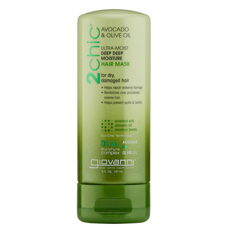 Giovanni 2Chic Avocado & Olive Oil Ultra Moist Deep Deep Moisture Mask 147ml Μαλακτική-Μάσκα