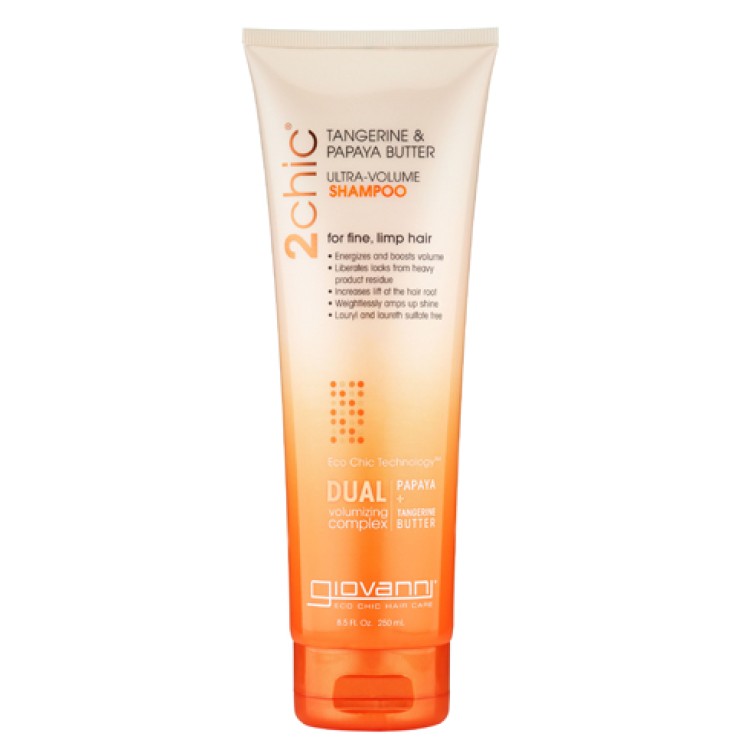 Giovanni 2Chic Tangerine & Papaya Butter Ultra Volume Shampoo 250ml Σαμπουάν