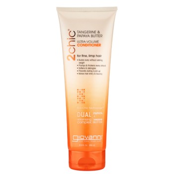 Giovanni 2Chic Tangerine & Papaya Butter Ultra Volume Conditioner 250ml