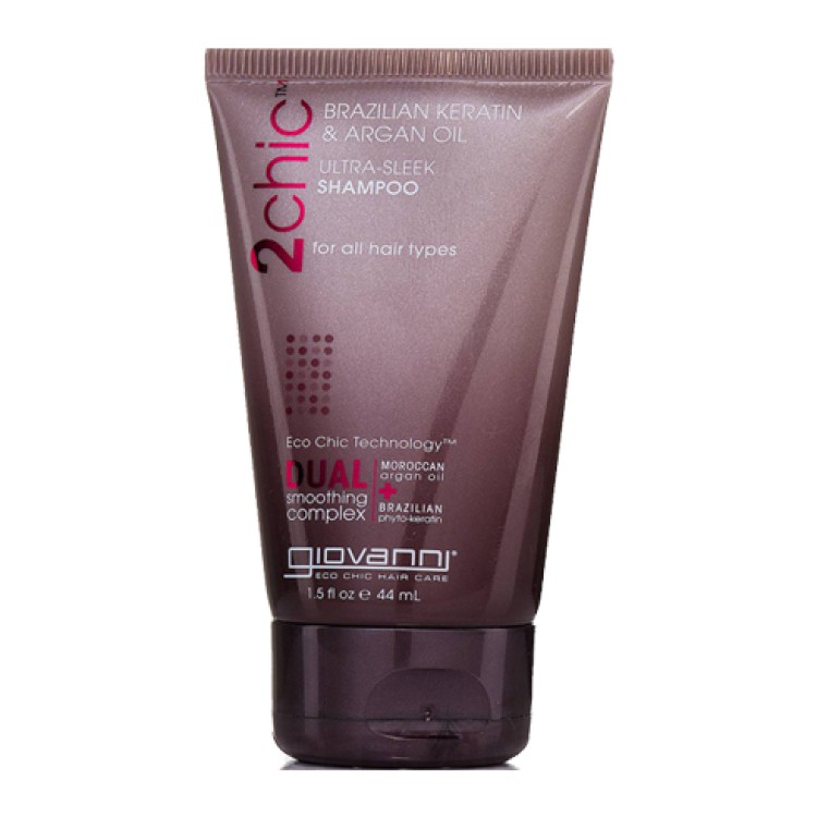 Giovanni 2Chic Brazilian Keratin & Argan Oil Ultra Sleek Shampoo 45ml