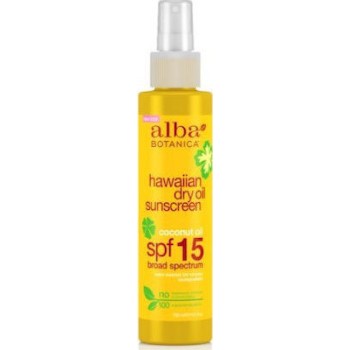 Alba Botanica Αντηλιακό Λάδι Βιολογικό Έλαιο Καρύδας SPF 15 133ml
