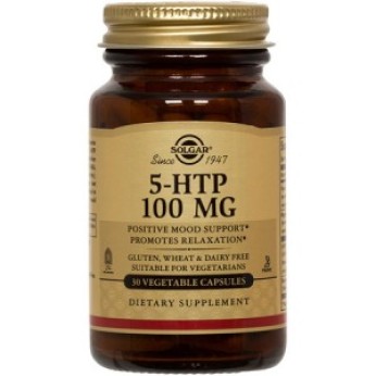 Solgar 5-HTP 100mg 30 φυτικές κάψουλες