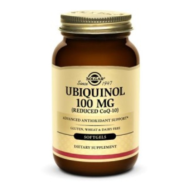 Solgar Ubiquinol 100mg (Reduced CoQ-10) 50 μαλακές κάψουλες