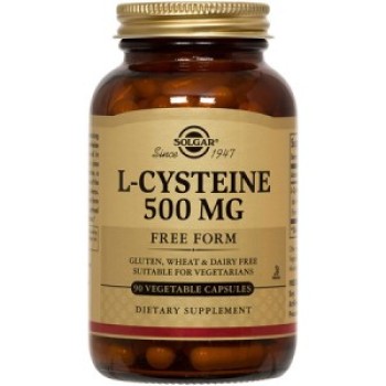 Solgar L-Cysteine 500mg 30 φυτικές κάψουλες