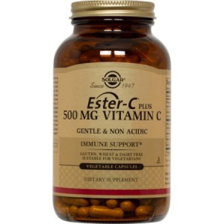 Solgar Ester-C Plus 500mg 50 φυτικές κάψουλες Βιταμίνες ,Πολυβιταμίνες