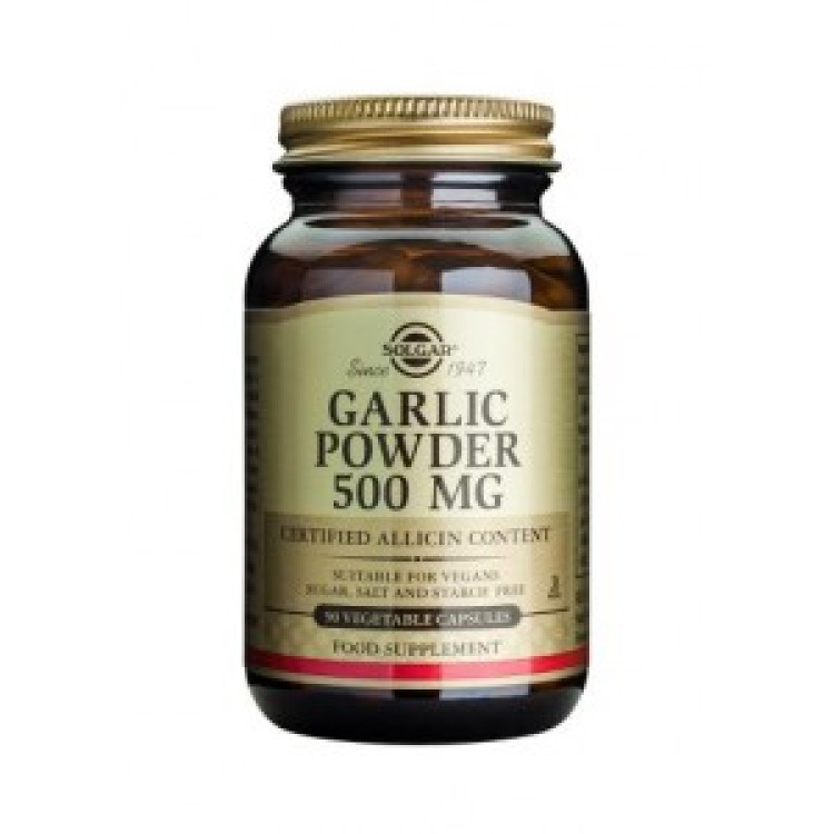 Solgar Garlic 500mg 90 φυτικές κάψουλες