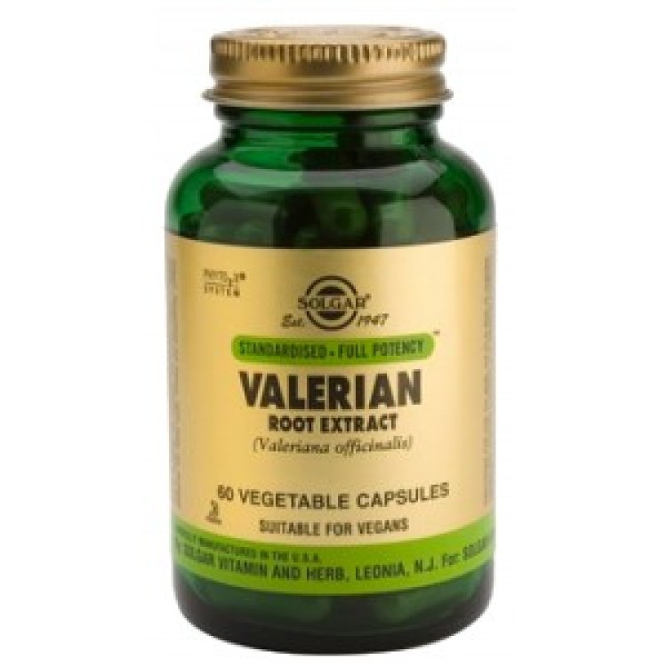 Solgar Valerian Root Extract 60 φυτικές κάψουλες