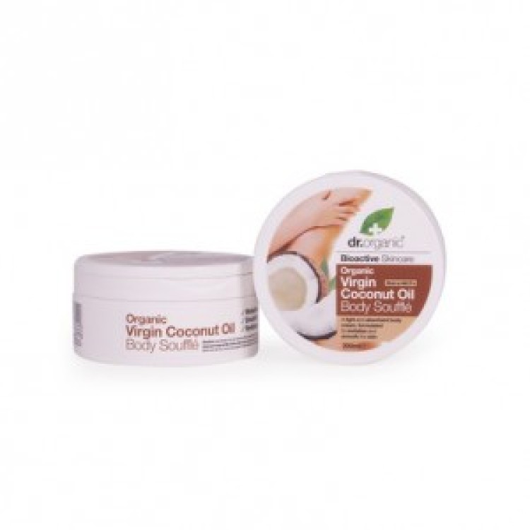 Dr.Organic Virgin Coconut Oil Body Souffle 200ml