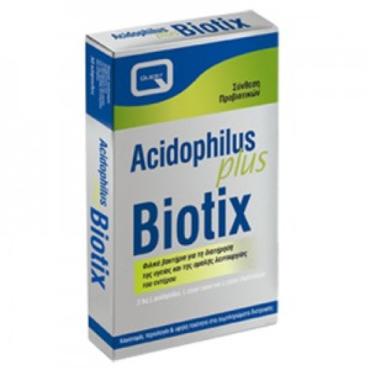 Quest Naturapharma Acidophilus Plus Biotix 30 κάψουλες Προβιοτικά- Ένζυμα