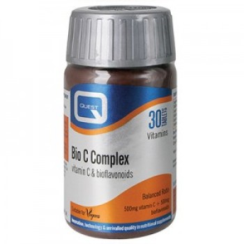 Quest Naturapharma Bio C Complex Bioflavonoids 500mg 30 ταμπλέτες