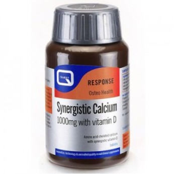 Quest Naturapharma Synergistic Calcium 1000mg & Vitamin D 45 ταμπλέτες