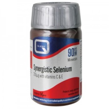 Quest Naturapharma Synergistic Selenium 200mg 30 ταμπλέτες