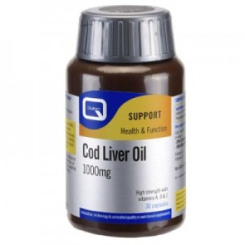 Quest Naturapharma Cod Liver Oil 1000mg 30 κάψουλες