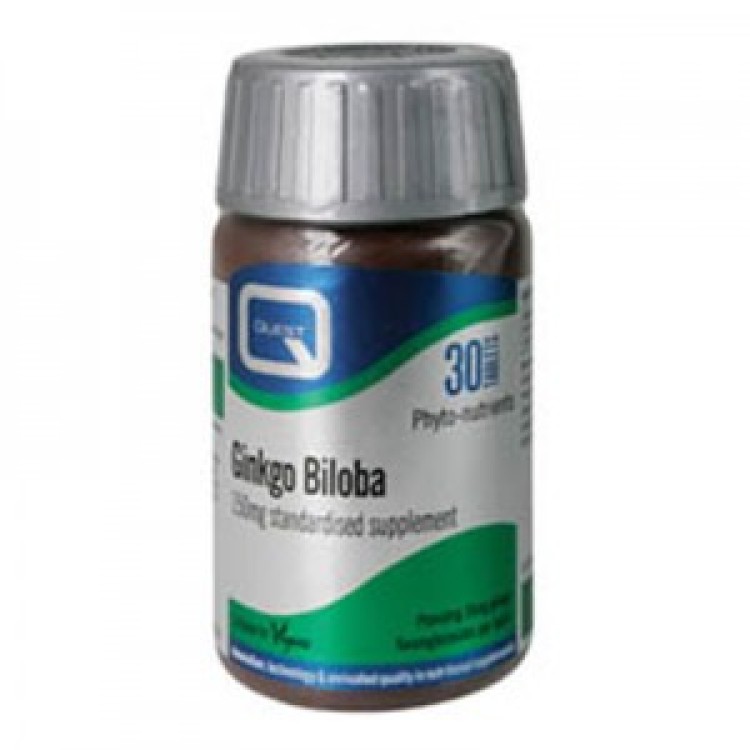 Quest Naturapharma Ginkgo Biloba 150mg Extract 30 ταμπλέτες