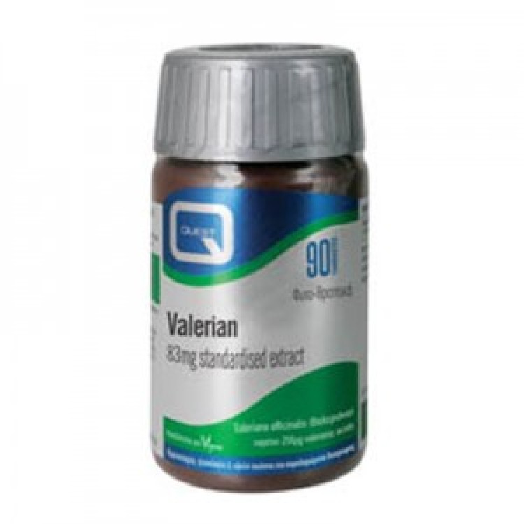 Quest Naturapharma Valerian 500mg extract 83mg 90 ταμπλέτες