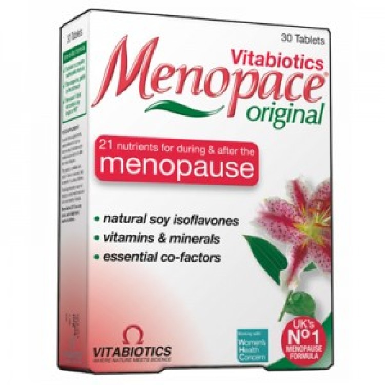 Vitabiotics Menopace Original 30 ταμπλέτες
