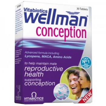 Vitabiotics Wellman Conception 30 ταμπλέτες