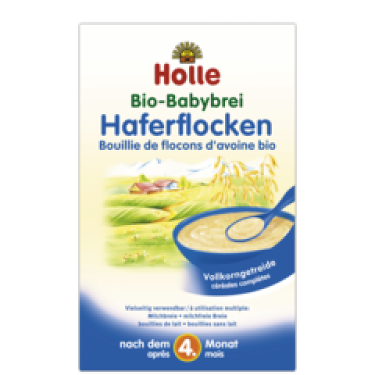 Holle Βρεφική Κρέμα από Βρώμη250gr