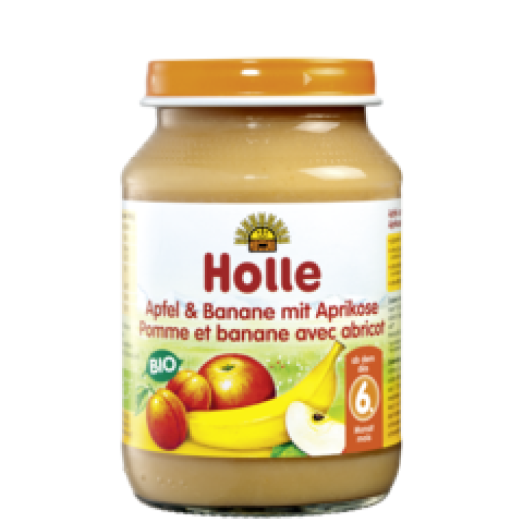 Κρέμα σε Βάζο Μήλο, Μπανάνα & Βερίκοκο Holle 190gr Παιδικές Τροφές/ Γάλα