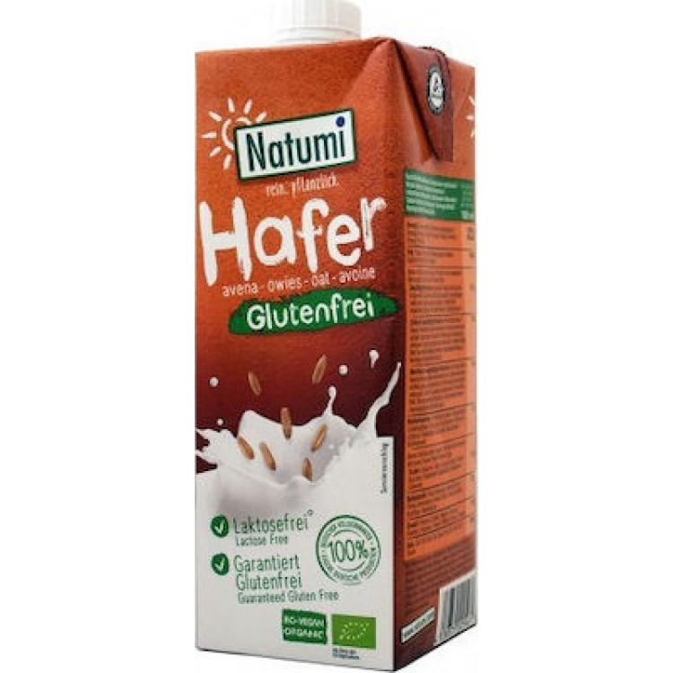 Natumi Ρόφημα Βρώμης Φυσικό Χωρίς Γλουτένη 1Lit ΒΙΟ 