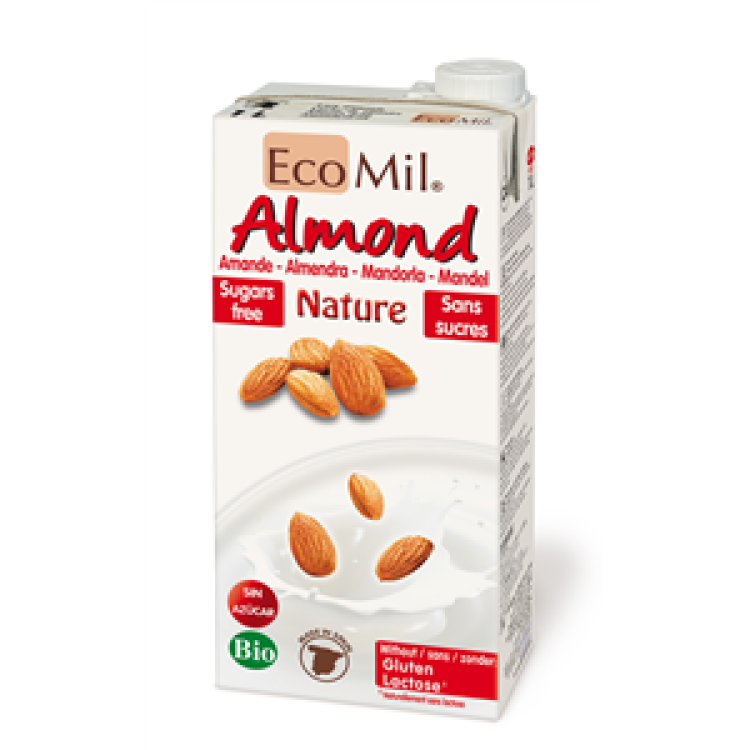 Ecomil Ρόφημα Αμυγδάλου Χωρίς Γλυκαντικά 1000ml