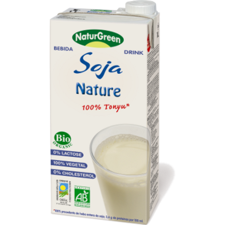 NaturGreen Ρόφημα Σόγιας Φυσικό Βιολογικό 1000ml Φυτικά Ροφήματα