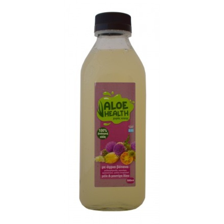 Όλα Bio Χυμός Αλόη Με Mαστιχα 500ml Ελιξήρια- Αλόη