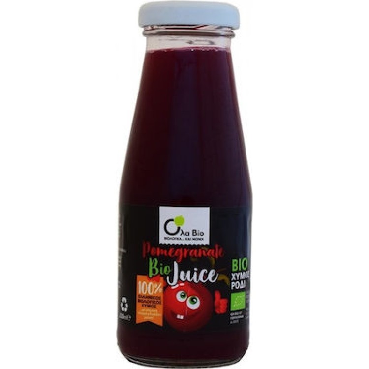 Όλα Bio Χυμός Ρόδι 200ml