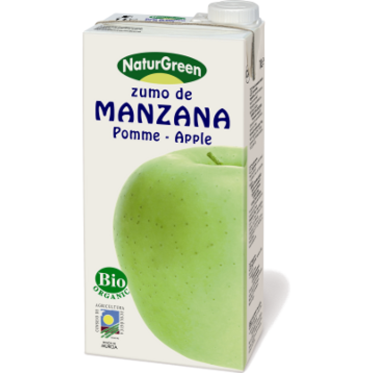 NaturGreen Χυμός Μήλο Χωρίς Ζάχαρη 1000ml ΒΙΟ
