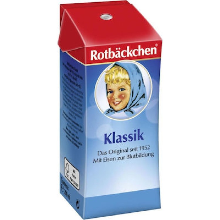 Rabenhorst Χυμός Φρούτα Με Σίδηρο & Μέλι 200ml Χυμοί -Αναψυκτικά