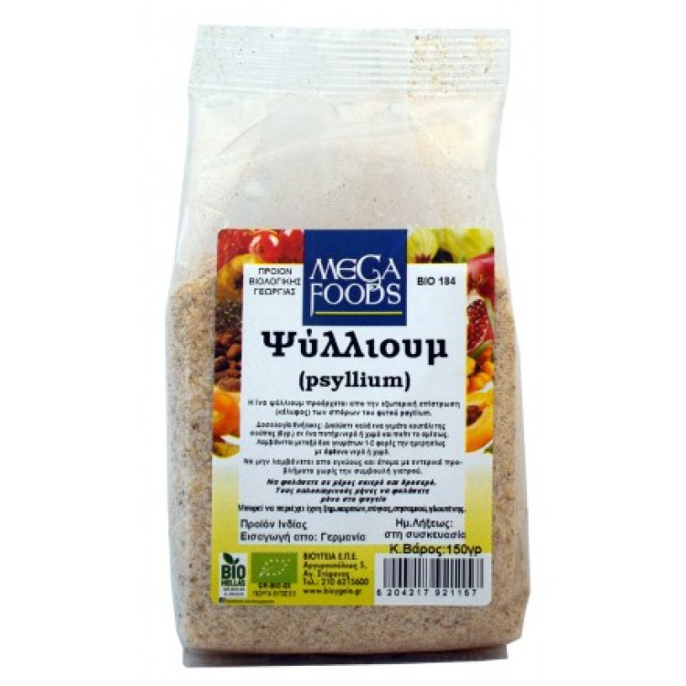 Mega Foods Psyllium 150gr Άλευρα