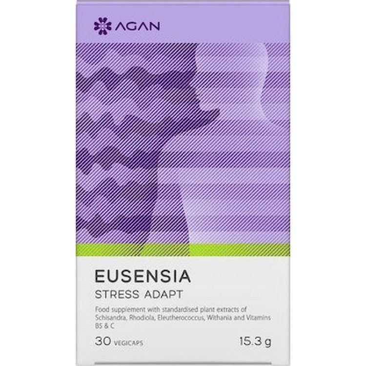 Agan Eusensia Stress Adapt 30 caps Βότανα-Φυτικά εκχυλίσματα