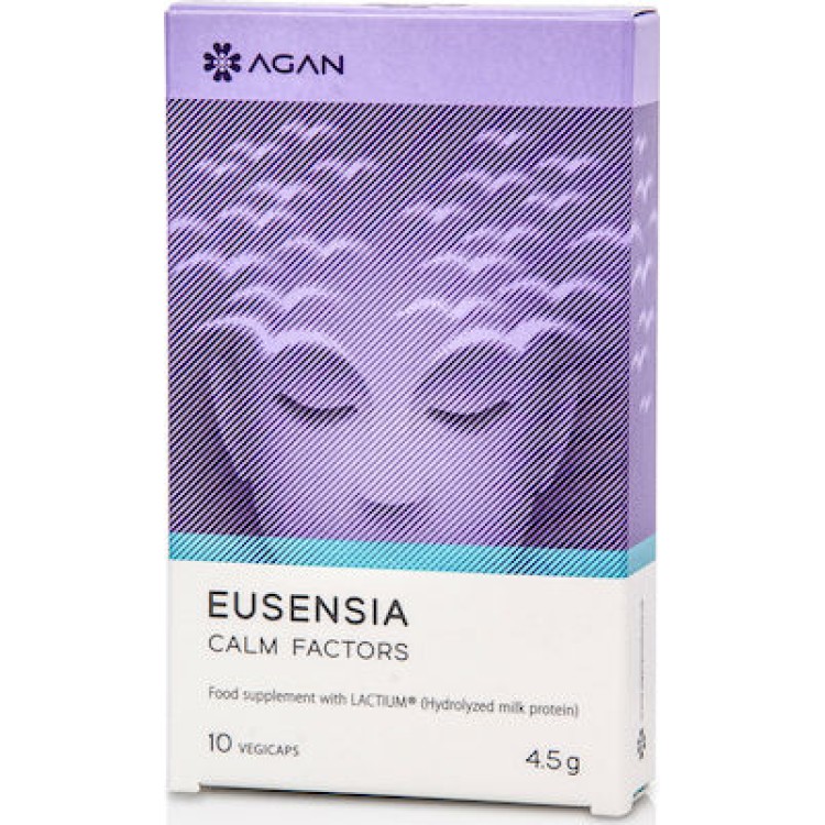 Agan Eusensia Calm Factors Καταπολέμηση Νευρικότητας & Πανικού 10caps