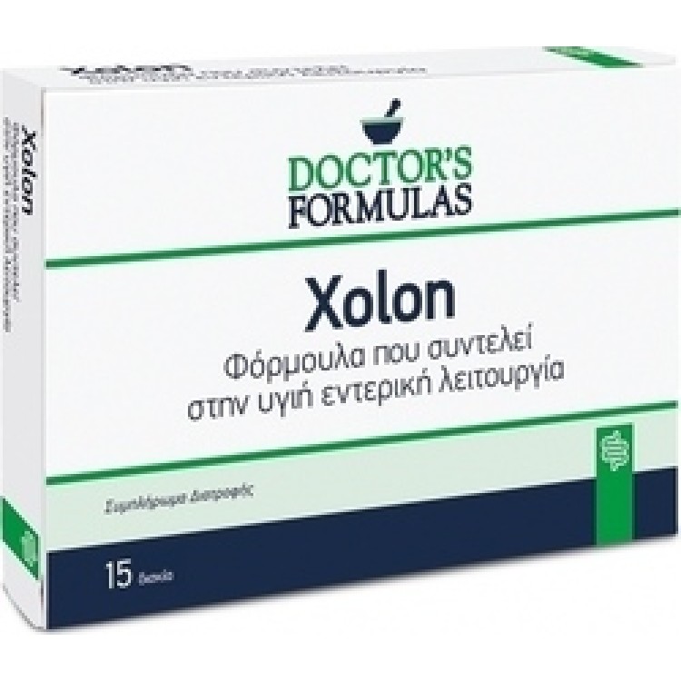 Doctor's Formulas Xolon 750mg 15 κάψουλες Προβιοτικά- Ένζυμα
