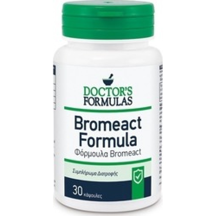 Doctor's Formulas Bromeact 30 κάψουλες
