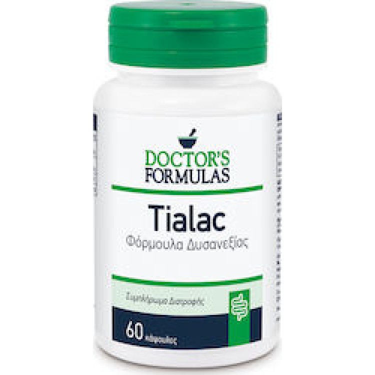Doctor's Formulas Tialac 60 κάψουλες Προβιοτικά- Ένζυμα