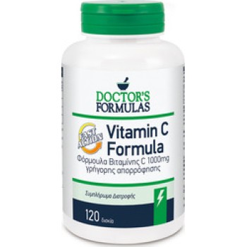 Doctor's Formulas Vitamin C 1000 Formula 120 δισκία